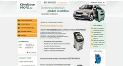 Desktop Screenshot of klimatizace.profo.cz